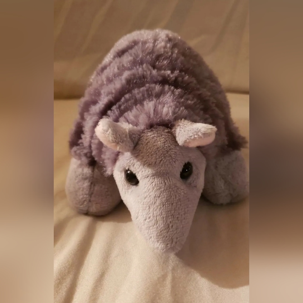 Aurora 10' Gray Armadillo soft Plush Toy